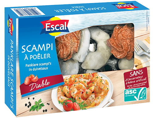 Scampi to pan-fry ASC – Seafood Escal